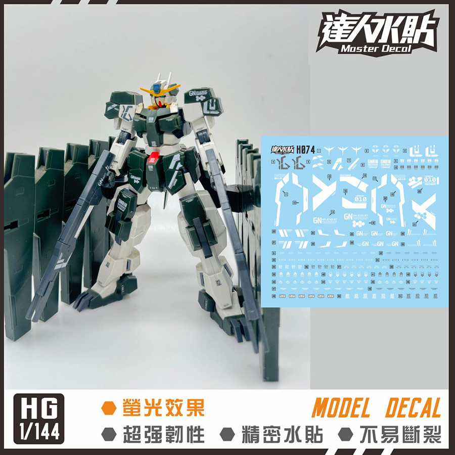 达人H074狱天使荧光水贴