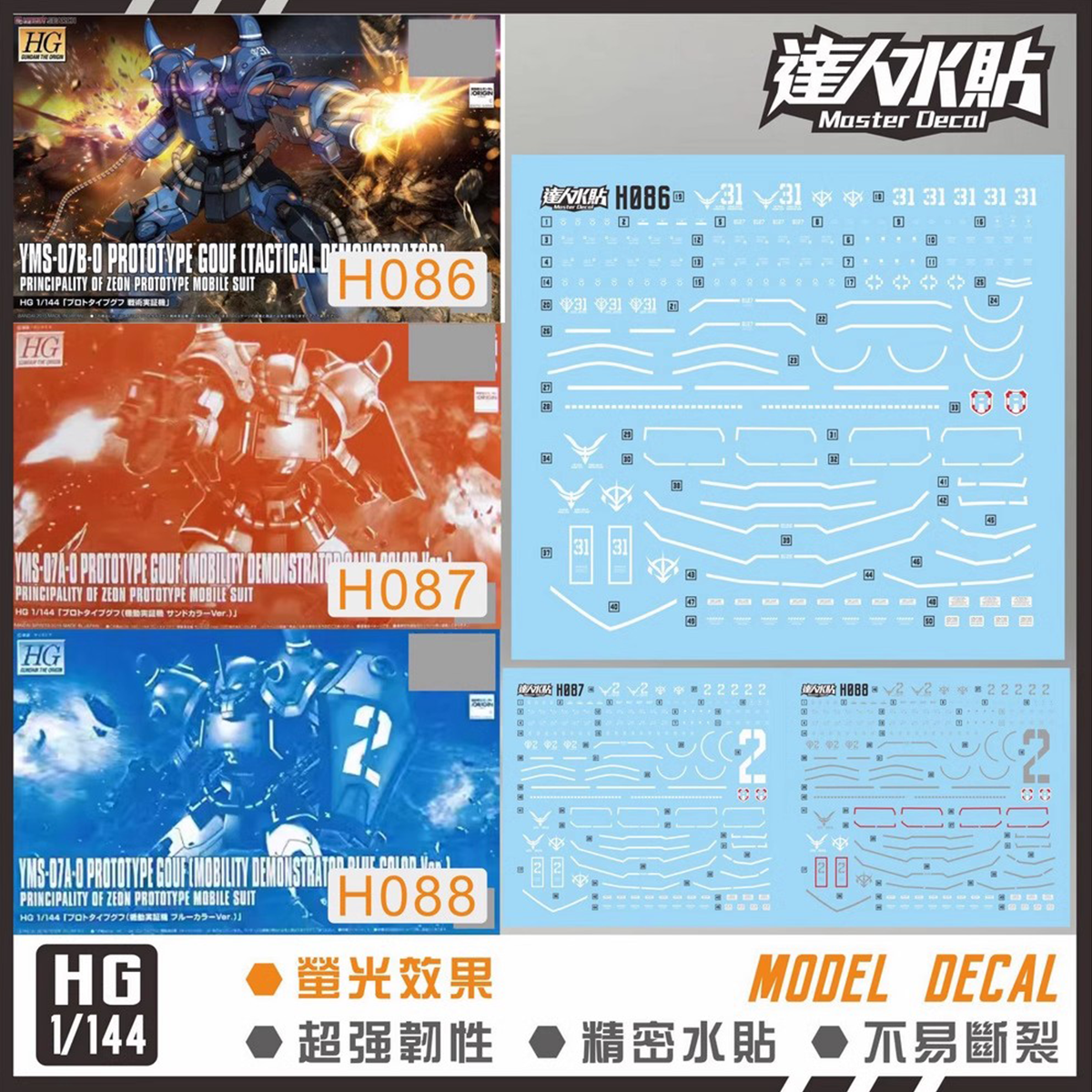 达人H086/H087/H088GTO原型老虎