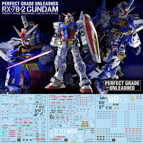 炎PGU元祖2.0RX-78-2荧光水贴