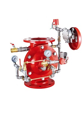 冠亚消防隔膜式雨淋阀ZSFM100 ZSFM150 ZSFM200证书齐全 厂家直销