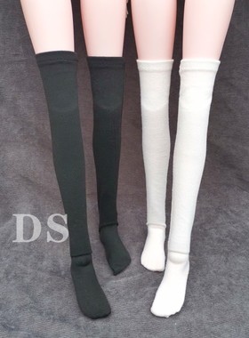 bjd3分4分6分袜子过膝袜螺纹袜30厘米40厘米60厘米bjd娃娃长袜