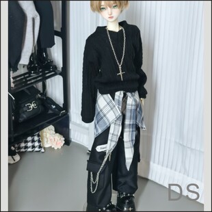 bjd大四娃衣特四娃衣大四裤子特四裤子屁帘bjd四分娃衣