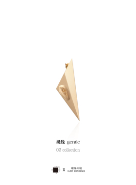 [SHAPE 相] 视线gentle 耳钉纯银实拍镀金男女情侣韩国迷墙BRIQUE