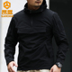 休闲战术机能风男长袖 工装 外套 战术卫衣套头连帽衫 昂垦春夏款