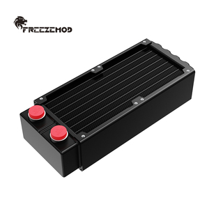 FREEZEMOD水冷双层铝散热排8CM安装SR-160SLG14液冷医疗打印激光