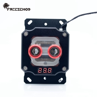 FREEZEMOD电脑CPU水冷头温度显示UPR-2018主板AURA同步AMD平台