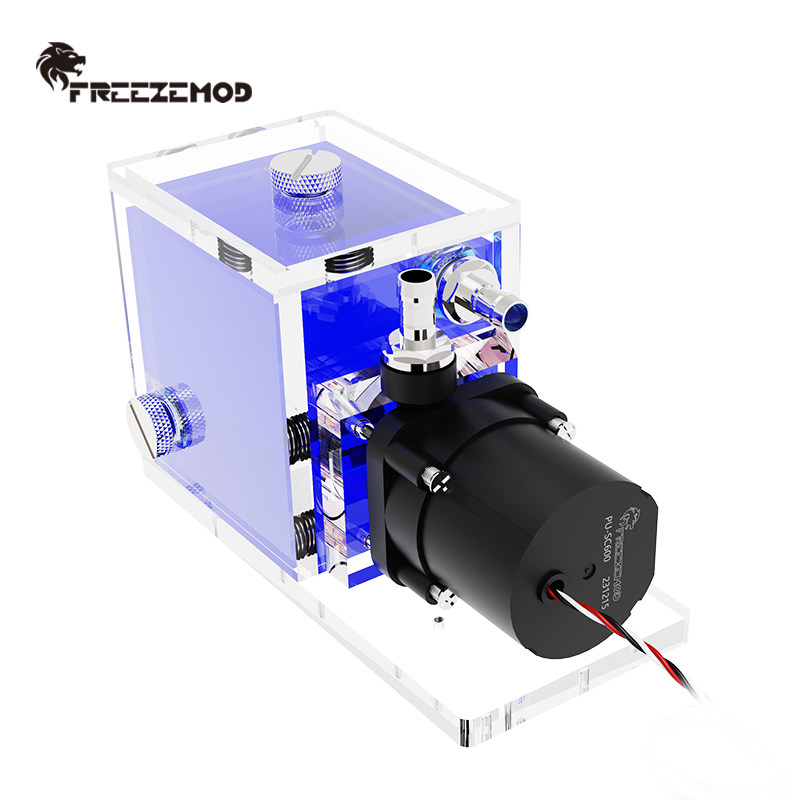 FREEZEMOD液冷散热PUB-KE600一体式水泵静音医疗美容可定制12-24V