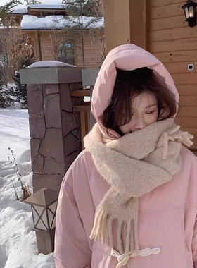 黛黛-10000件牛角扣短款冬季韩版宽松小个子保暖羽绒服外套A3307