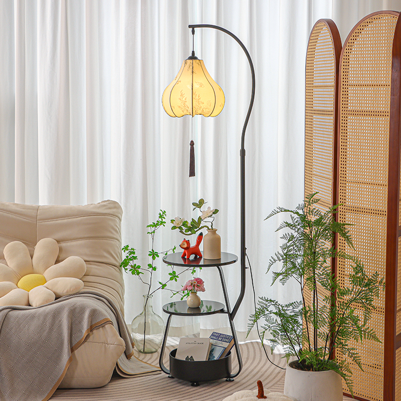 极有家品质工厂高级艺术感落地灯