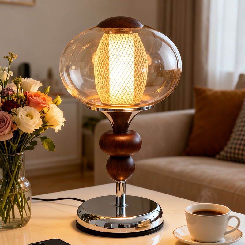 极有家品质工厂高级感宫廷台灯