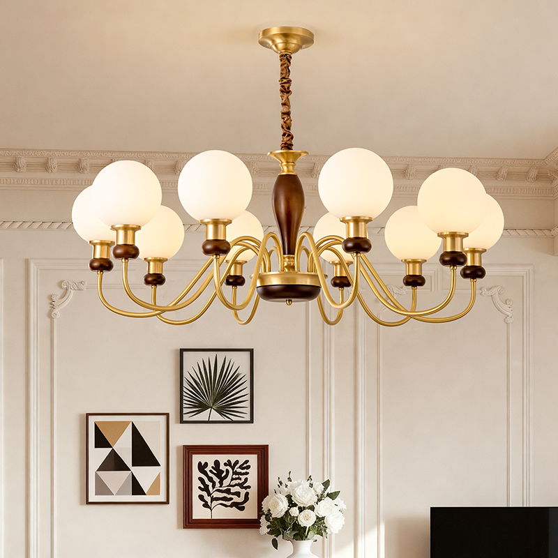 极有家品质工厂高端大气豪华吊灯