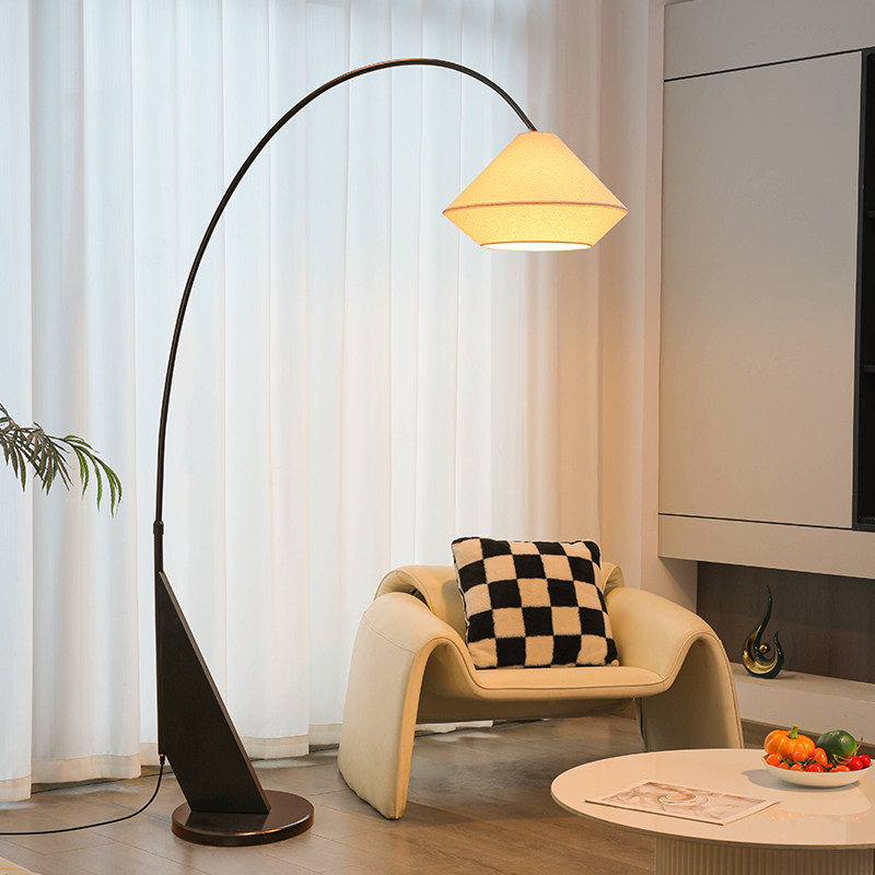 新款法式中古钓鱼灯落地灯客厅卧室沙发旁边高级艺术氛围装饰台灯