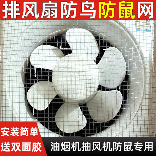 防鼠防鸟网罩卫生间排气管通风口油烟口PVC下水管道过滤地漏网罩