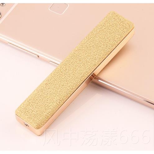 正品户外女士充电打火机USB小巧可爱个性创意便红携女生钻网款镶