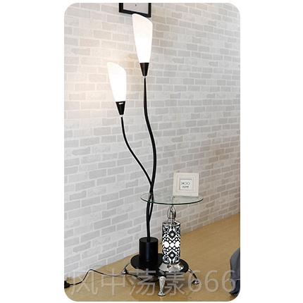 正品落地灯简约现代客几厅D沙发灯卧室床头装饰创意置物LE茶立式