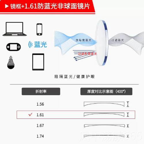 正品抗蓝变光防辐射近视眼潮男士镜色配网红度数大脸平光黑框眼睛