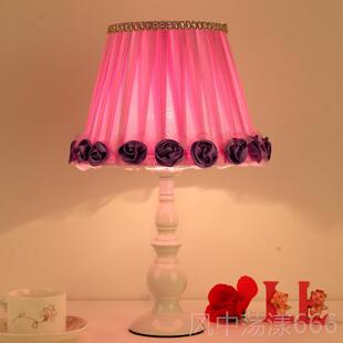 正品欧式公主蕾的现代简约斯堪纳女维亚孩家丝居台灯