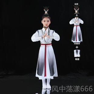 正品中志国文化服服装,儿童汉代服装,男孩中式壮青年舞蹈表演,