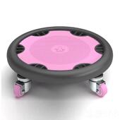 正品 静音腹肌健腹盘健身器材家用四轮承男女健腹肌盘轮踩滑盘轴脚