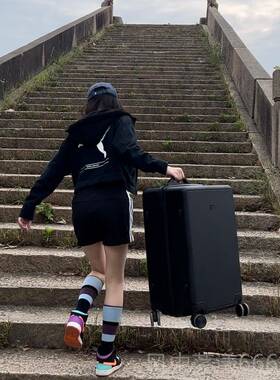 正品简约超机轻行向李箱女静音拉杆箱男20登学生万轮日系旅行箱箱