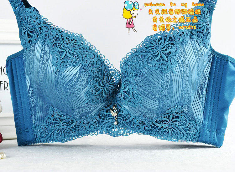 依之妮摩登秋冬商场同步调整型女士内衣中厚侧收聚拢文胸M1282A2