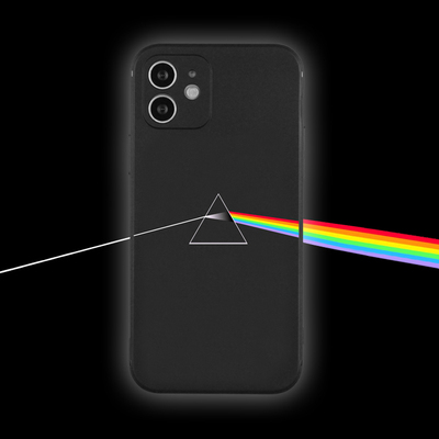 月之暗面pinkfloyd硅胶手机壳
