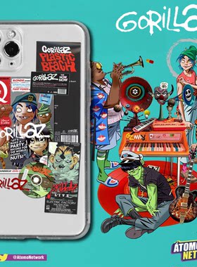 gorillaz乐队应该华为苹果手机壳