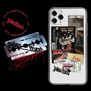 犹大圣徒JudasPriest透明手机壳华为小米OPPO红米realme三星vivo一加iQOO适用于苹果17iPhone16promaxr14xs15