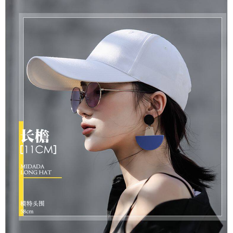 黑色帽子女网红棒球帽明星同款太阳帽春夏季防晒遮阳鸭舌帽男白色