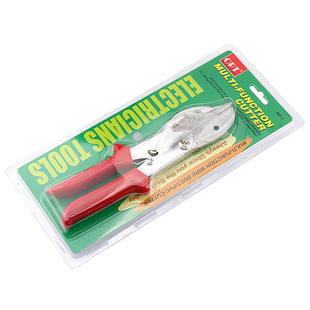 台湾进口OPT胶管剪刀pvc多用线管槽多角度电工剪刀MF-1省力线槽剪