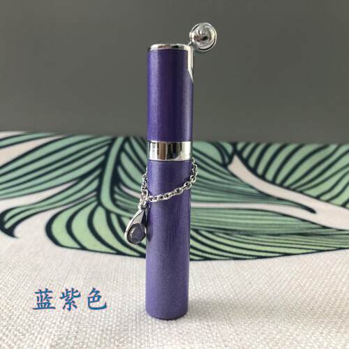 正品女生礼物充多彩你打火机口红式带挂件可气日迷本车非风充电