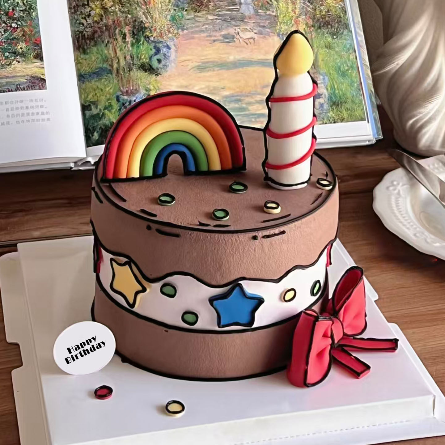 波西和皮普生日蛋糕儿童男女宝宝童话绘本周岁北京天津上海全国送,零食/坚果/特产,生日/节日蛋糕,淘宝优惠券,粉丝福利购,淘宝优惠卷