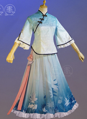 七愚现货王者cos服西施诗语江南少女民国风cosplay服装荣耀cos服