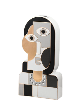 现代简约创意几何抽象陶瓷摆件