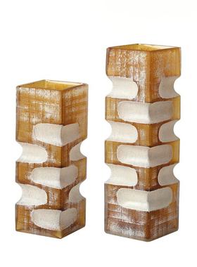 现代简约玻璃花瓶法式高级感