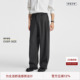 男士 裤 2025新款 子高级感西装 廓形毛呢裤 BODYDREAM含羊毛直筒西裤