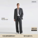 休闲通勤 裤 BODYDREAM深邃总裁灰竖纹西裤 男GeekChic挺缝宽边西装