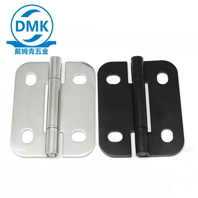 HT041-27工业柜门合页电箱铁质电泳黑色304不锈钢门铰链CL253-27