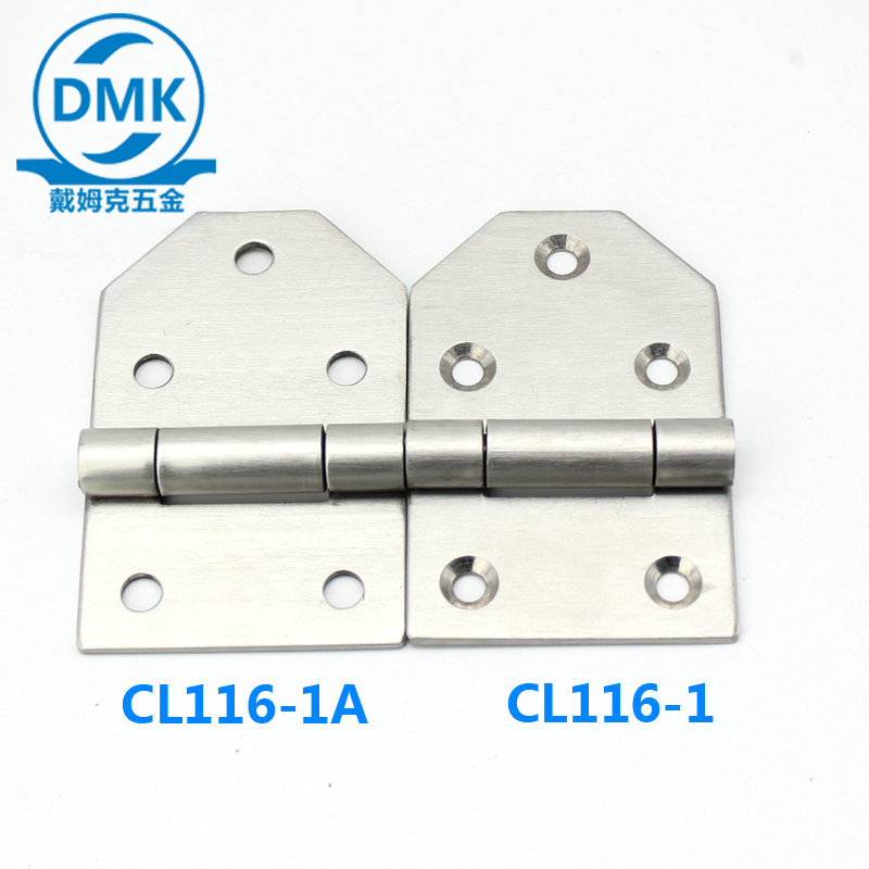 304不锈钢合页开门折叠平开工业CL116-1户外设备铰链五金配件直销