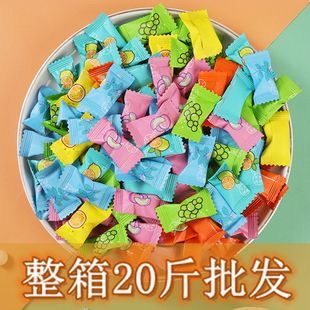 薄荷糖火锅店招待糖果 整箱20斤无糖维C强劲清凉清新口气散装 老式