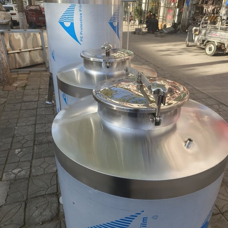 新款高端封闭不锈钢储油罐油坊沉淀食用油菜籽油花生油锥形存油桶