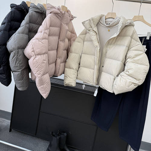 韩版羽绒服外套女加厚连帽羽绒服