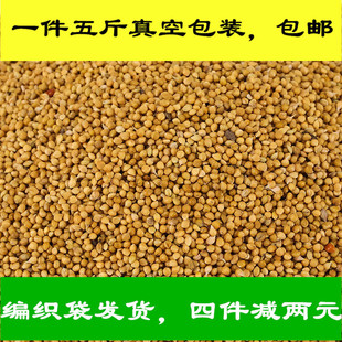 虎皮鹦鹉饲料鸟食玄凤谷子牡丹粮食文鸟带壳小米黄雀鸟粮包邮5斤