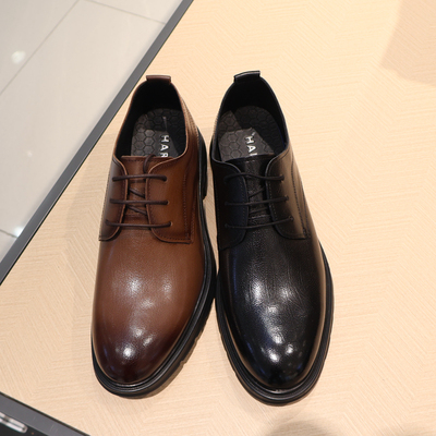 MS264000  哈森男鞋HARSON  正品2026新款春低帮鞋 羊皮内里