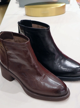 HA253401迷你时装靴 HARSON/哈森2025年冬靴中跟靴 商场新品