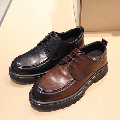 ML254067  哈森男鞋HARSON  正品2025新款秋季高帮鞋 牛皮内里