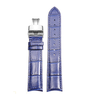 切利尼手表带适用于劳力士切利尼表带真皮50535 50509鳄鱼纹表带