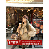 MLS 女90白鸭绒可拆卸围巾宽松保暖羽绒服 新款 雪国战甲 2025冬季