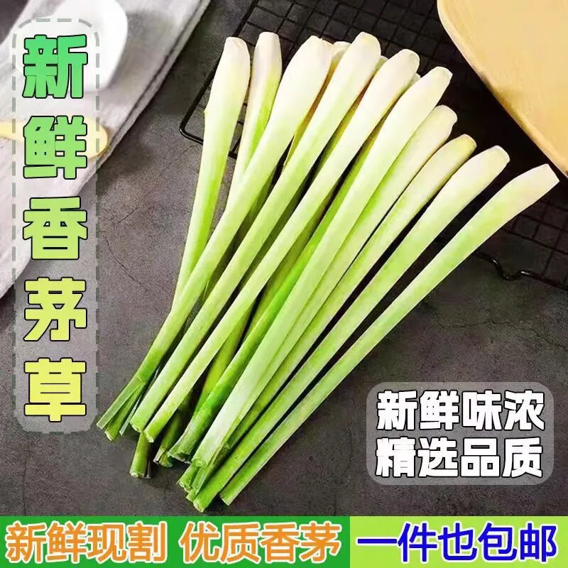 精选新鲜泰国香茅草食用奶茶店调料泡茶香茅冬阴功食材香料柠檬草