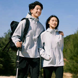 潮流男女冲锋风衣青年春夏秋外套